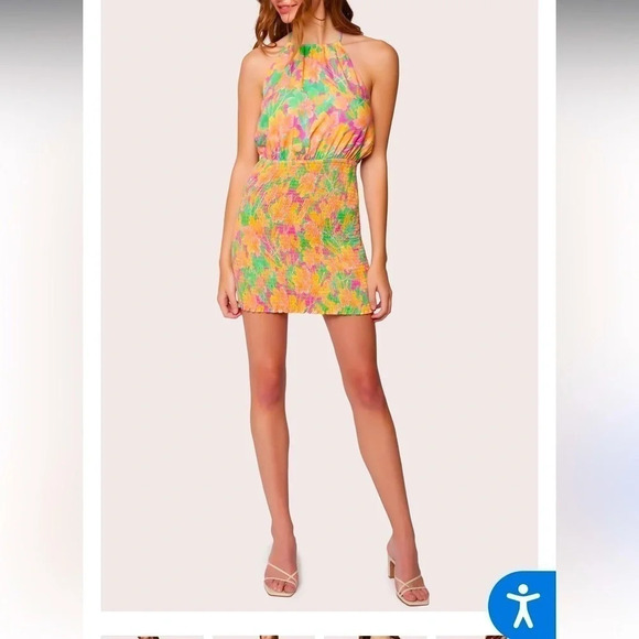 NWT ETERNAL LIGHTS MINI DRESS - Picture 2 of 4